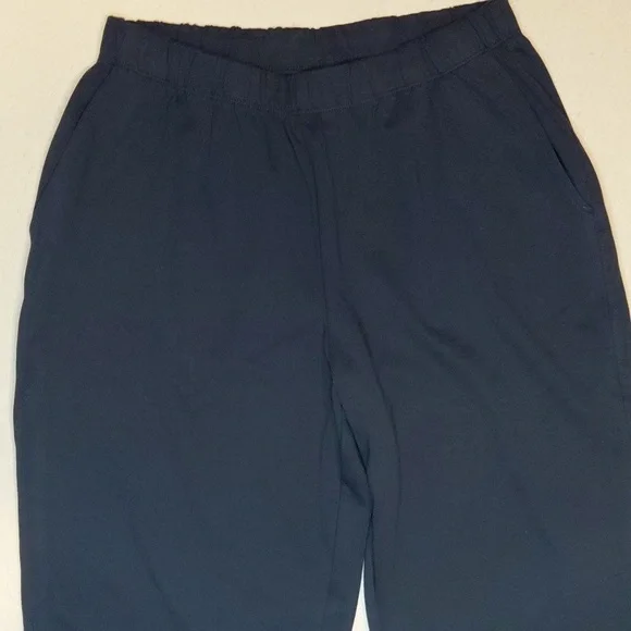 Lands' End Sport Knit High Rise Elastic Waist Pull On Pants - Picture 5 of 8